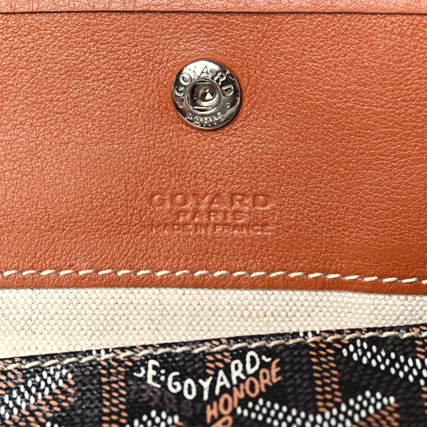 Goyardine Saint Louis PM Black Gold