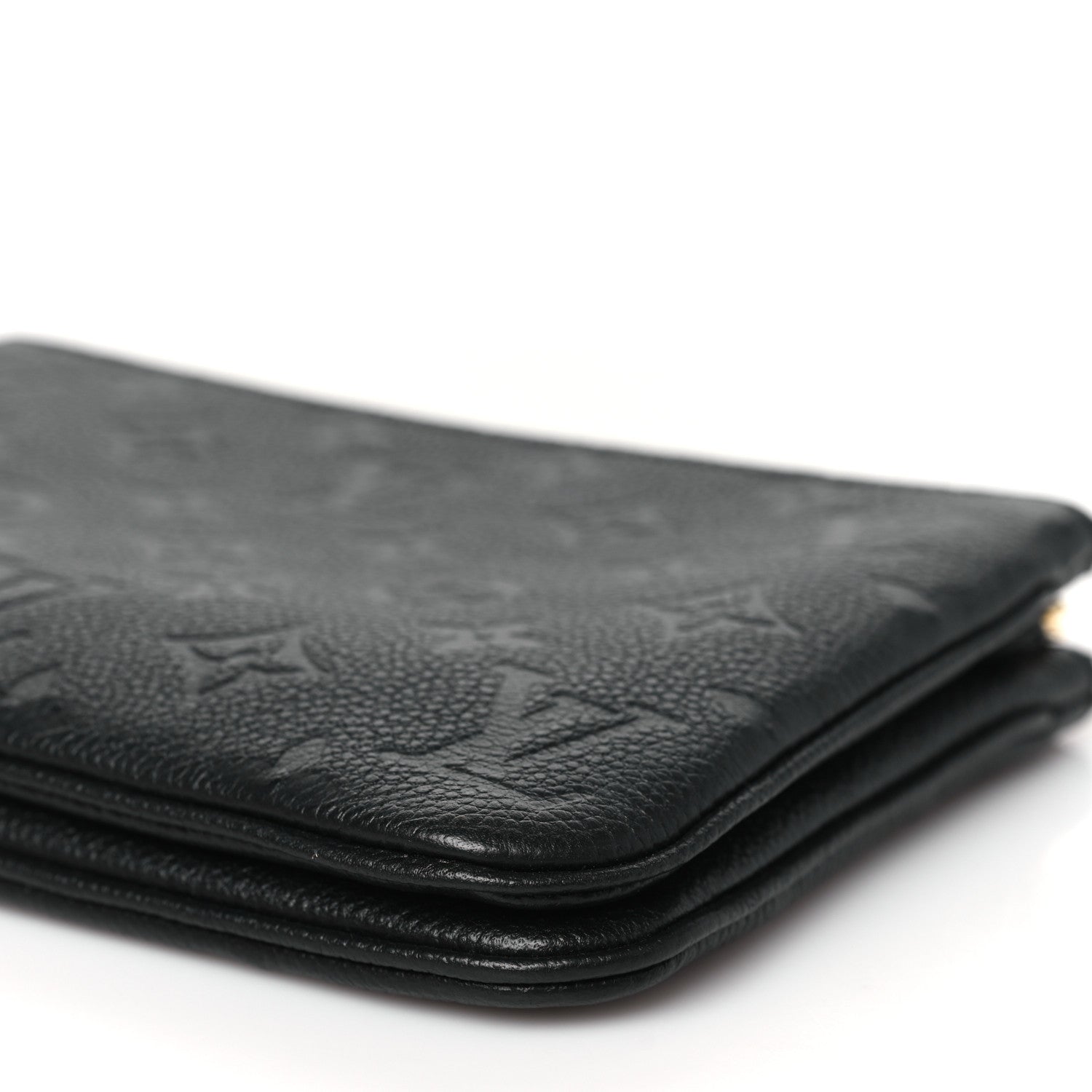 Louis Vuitton Empreinte Double Zip Pochette Black 10 of 11