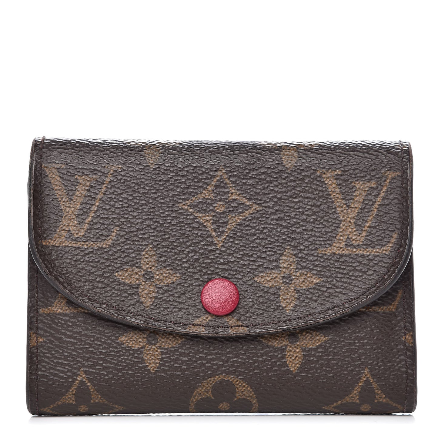 Monogram Rosalie Coin Purse Fuchsia