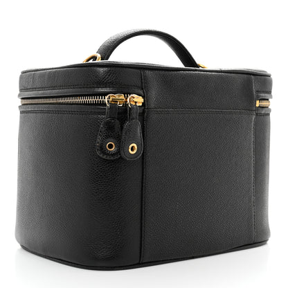 Chanel Caviar Vanity Case Black 3 of 18