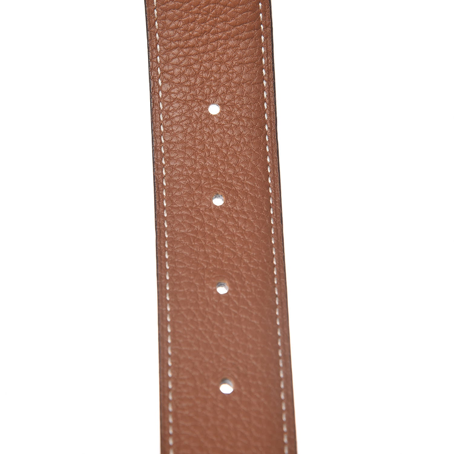 Hermes Box Togo 32mm H Belt 95 Black Gold 5 of 7