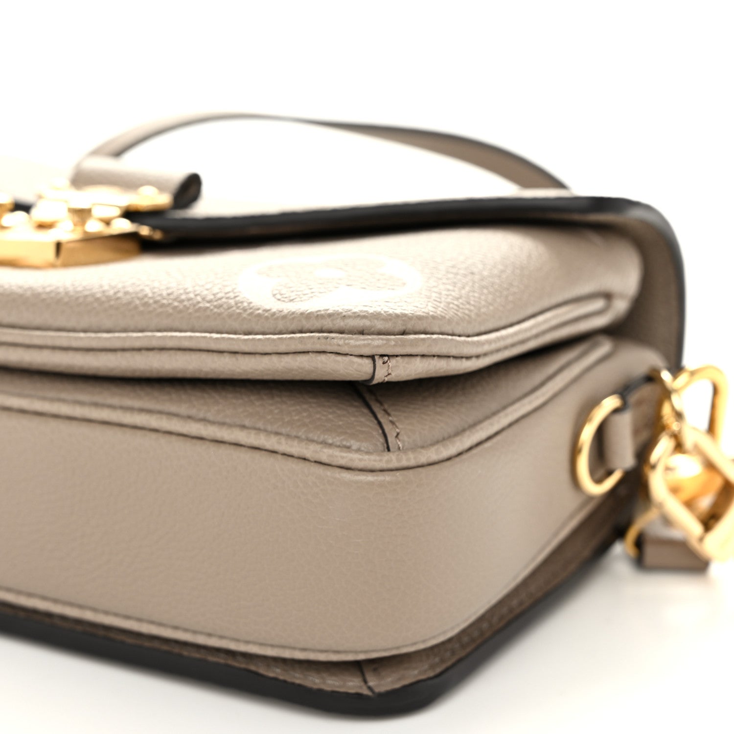 Louis Vuitton Empreinte Monogram Giant Pochette Metis East West Tourterelle Creme 9 of 10