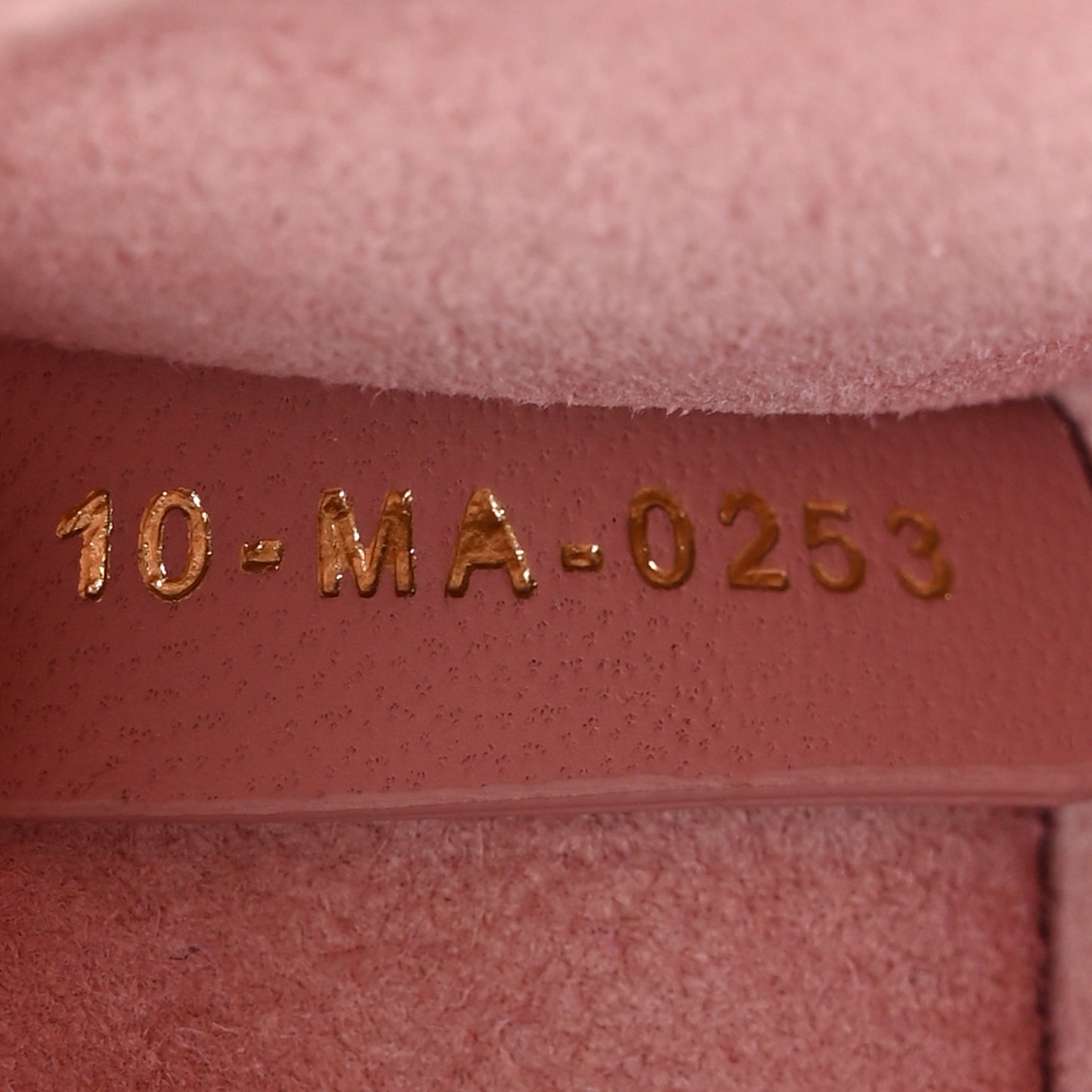 Lambskin Cannage Dioramour Micro Lady D-Joy Melacoton