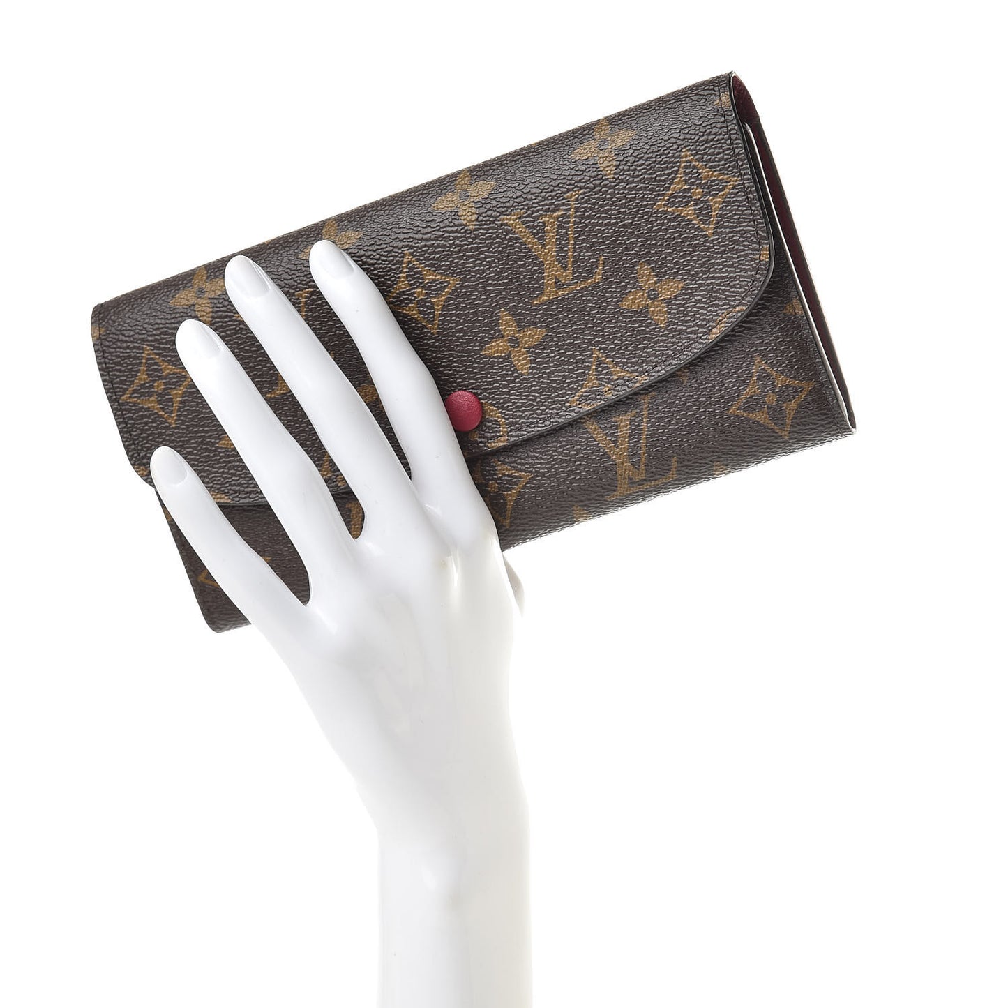 Monogram Emilie Wallet Fuchsia