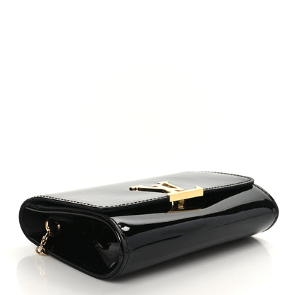 Louis Vuitton Patent Chain Louise PM Black 3 of 7