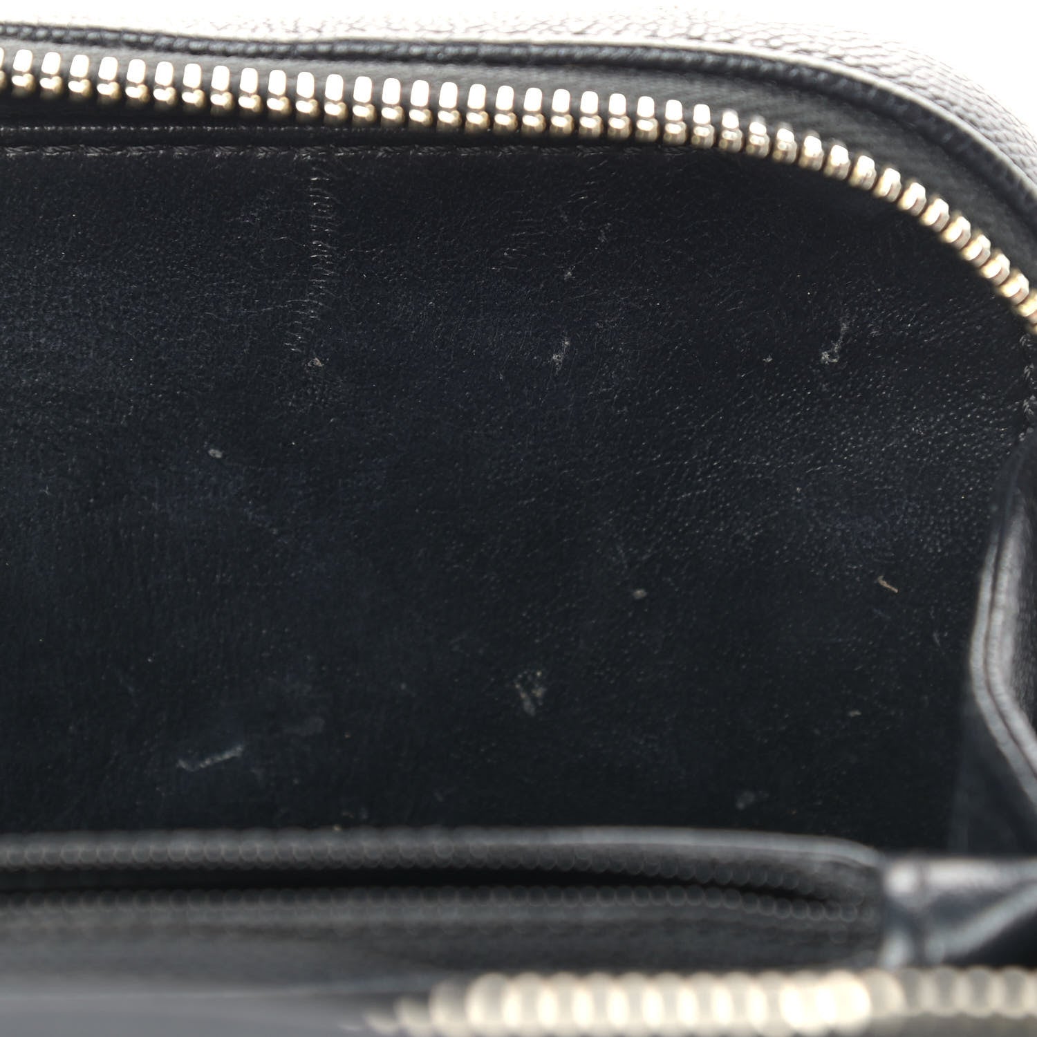 Chanel Caviar Quilted Medium CC Filigree Vanity Case Black 12 of 13