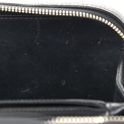 Chanel Caviar Quilted Medium CC Filigree Vanity Case Black 12 of 13