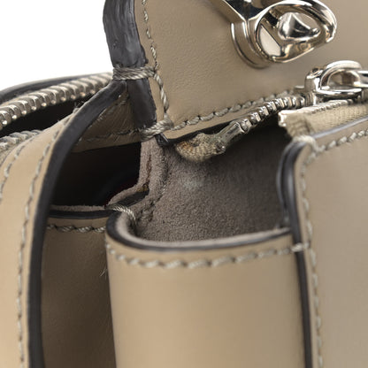 Fendi Vitello Baltico Dolce DotCom Satchel Tortora Papavero 12 of 14