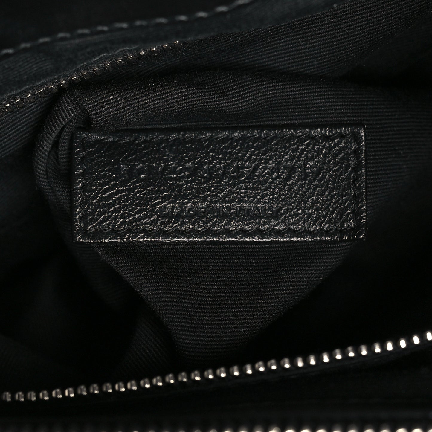 Calfskin Y Quilted Monogram Large Loulou Chain Satchel Black