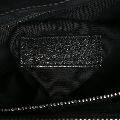 Saint Laurent Calfskin Y Quilted Monogram Large Loulou Chain Satchel Black 7 of 11