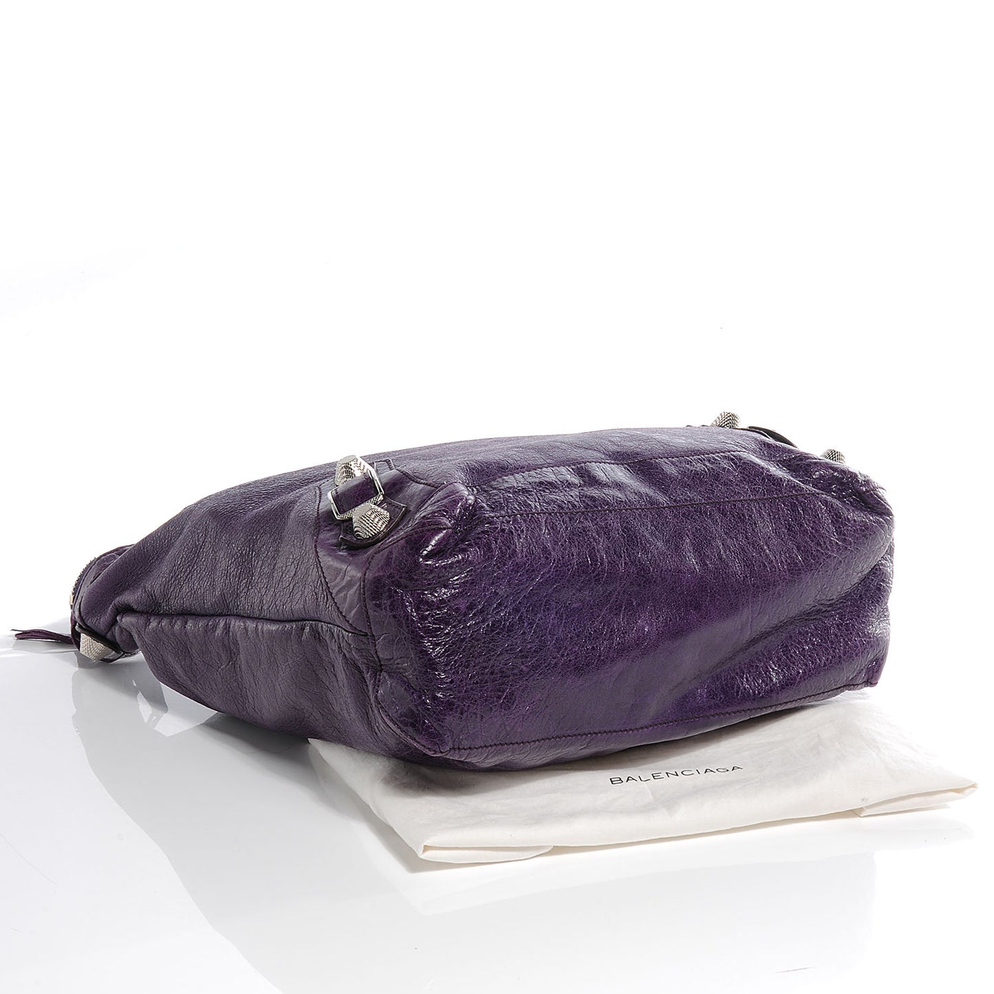 Chevre Giant 21 Silver Hardware Day Hobo Violet