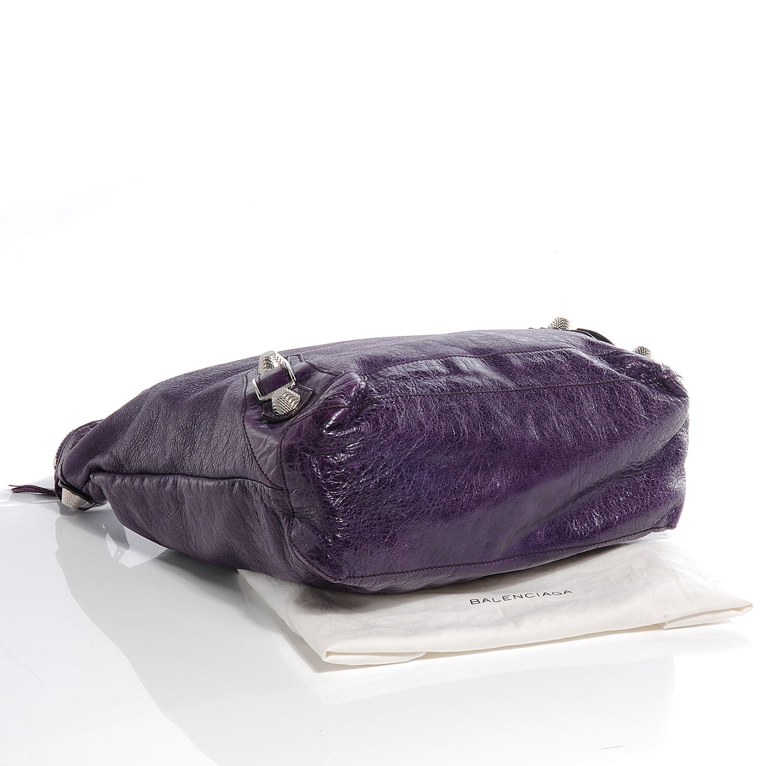 Balenciaga Chevre Giant 21 Silver Hardware Day Hobo Violet 4 of 7