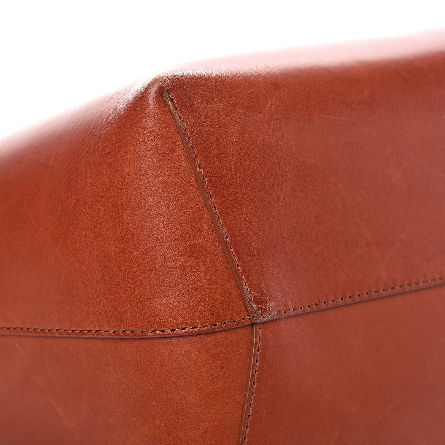 Mansur Gavriel Calfskin Large Shopping Tote Brandy Avion 8 of 14