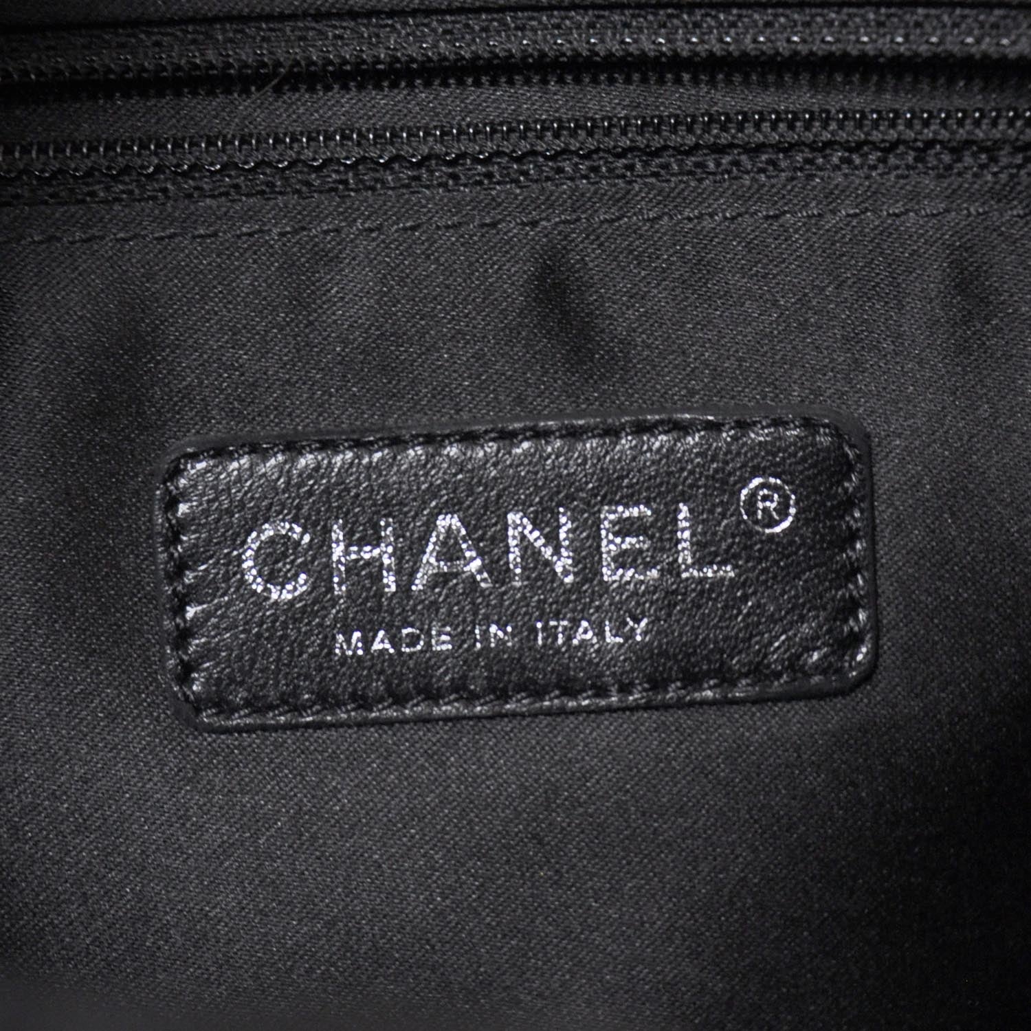 Chanel Canvas Drawstring CC Hobo Black 7 of 9
