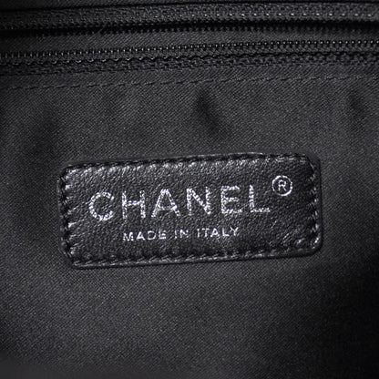 Chanel Canvas Drawstring CC Hobo Black 7 of 9