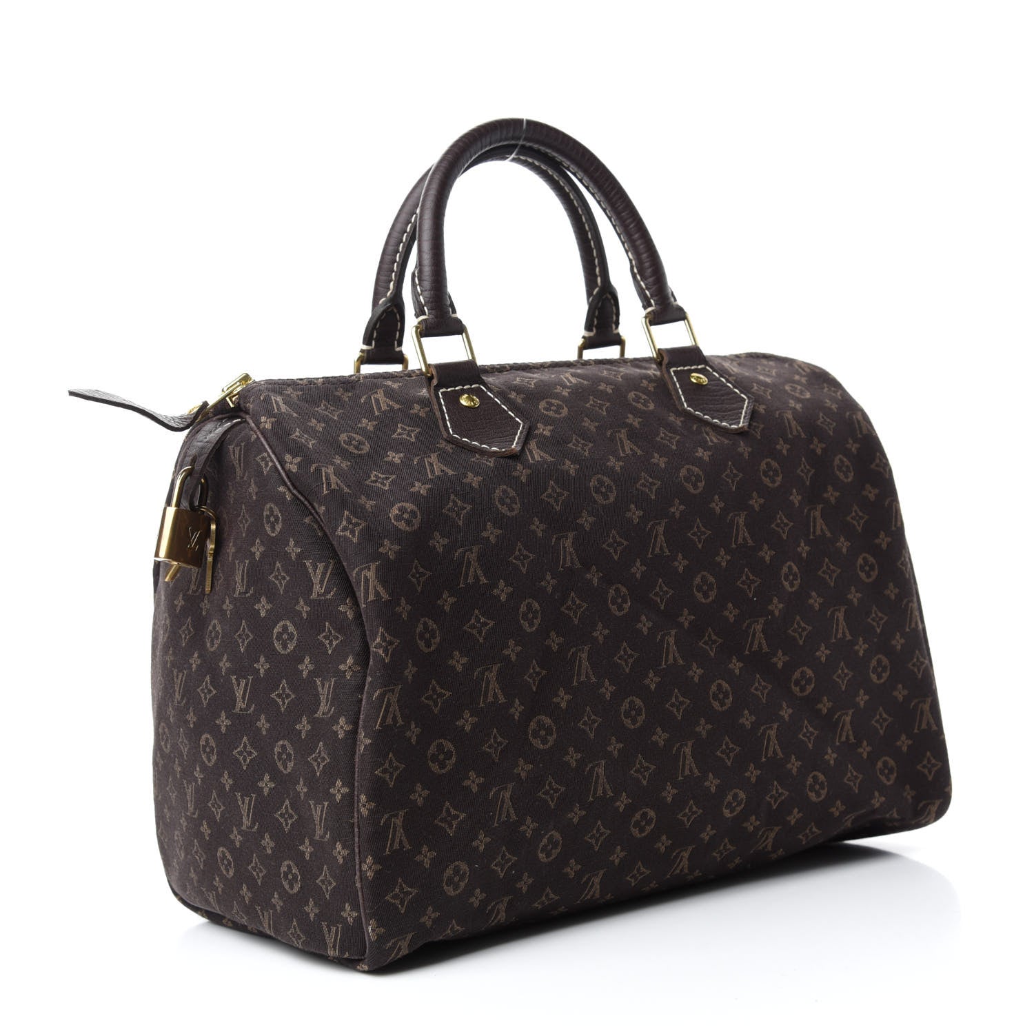 Louis Vuitton Mini Lin Speedy 30 Ebene 3 of 9