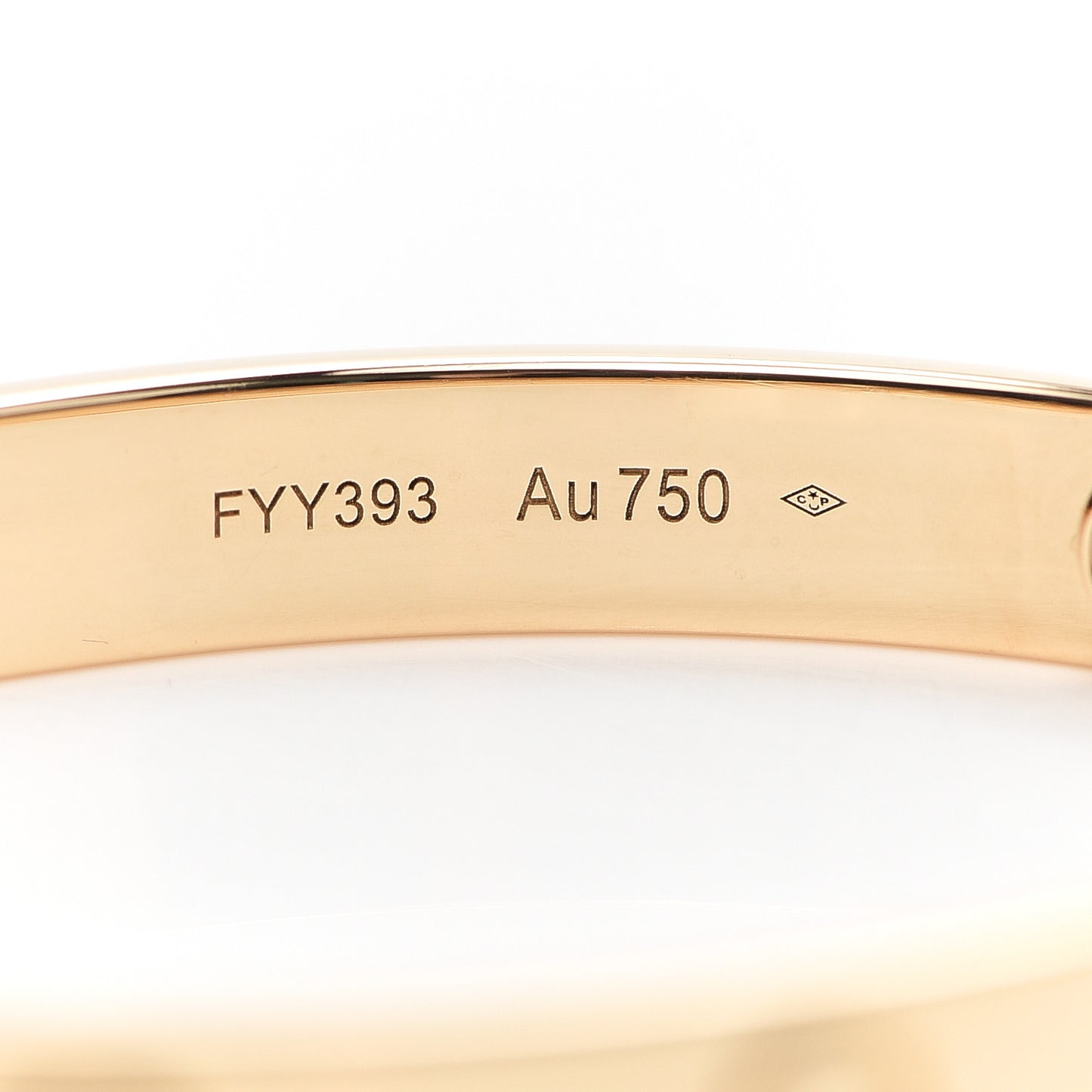 18K Yellow Gold LOVE Bracelet 16