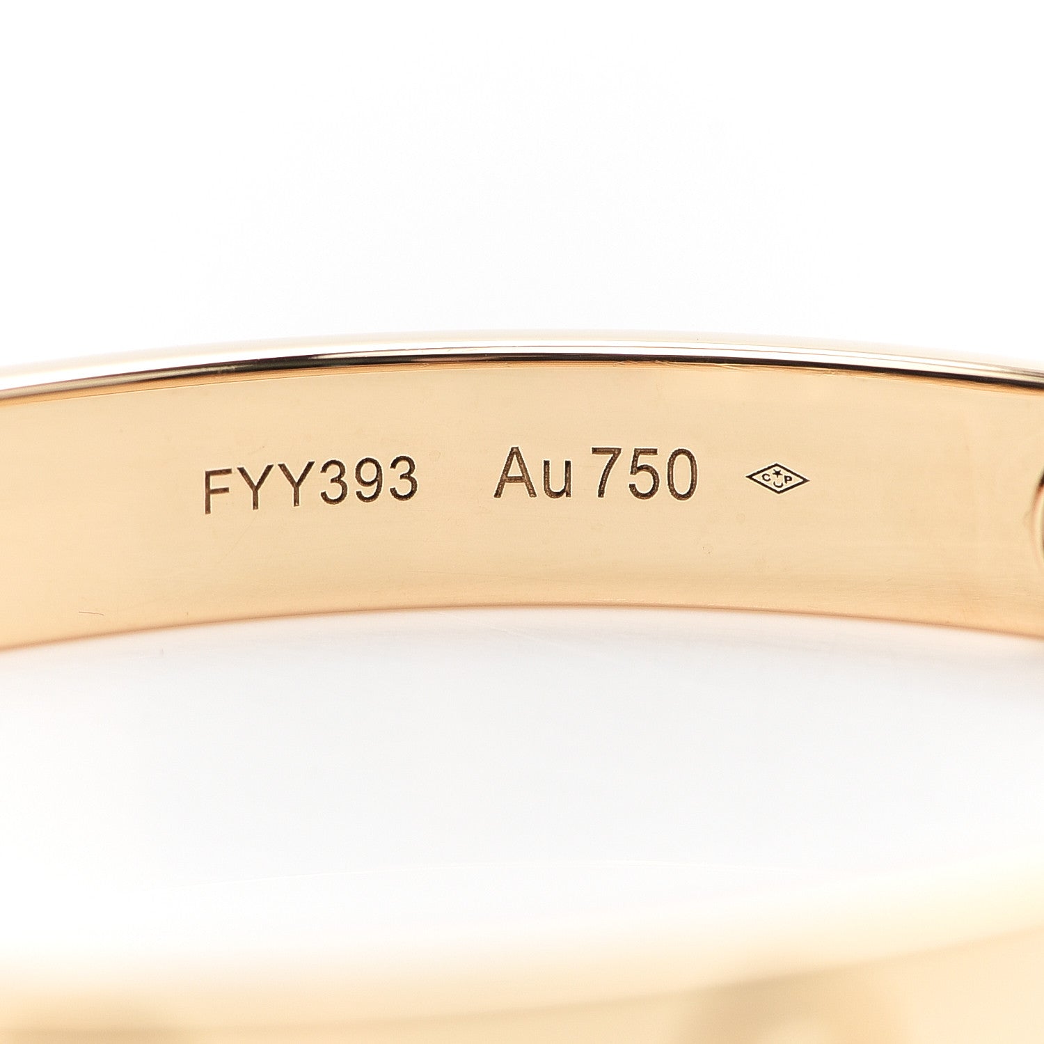 Cartier 18K Yellow Gold LOVE Bracelet 16 5 of 7