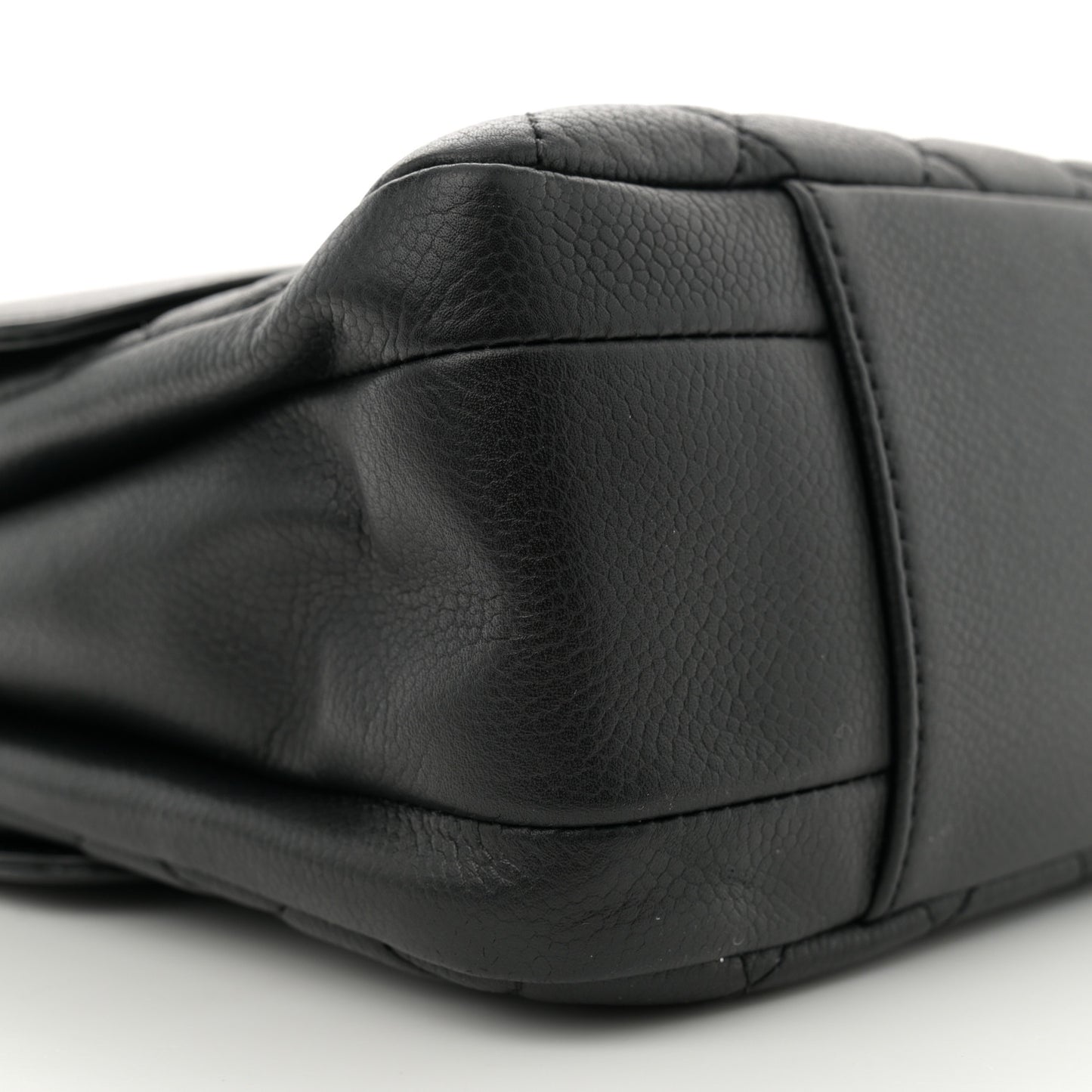 Caviar Quilted All About Flap Bag Black
