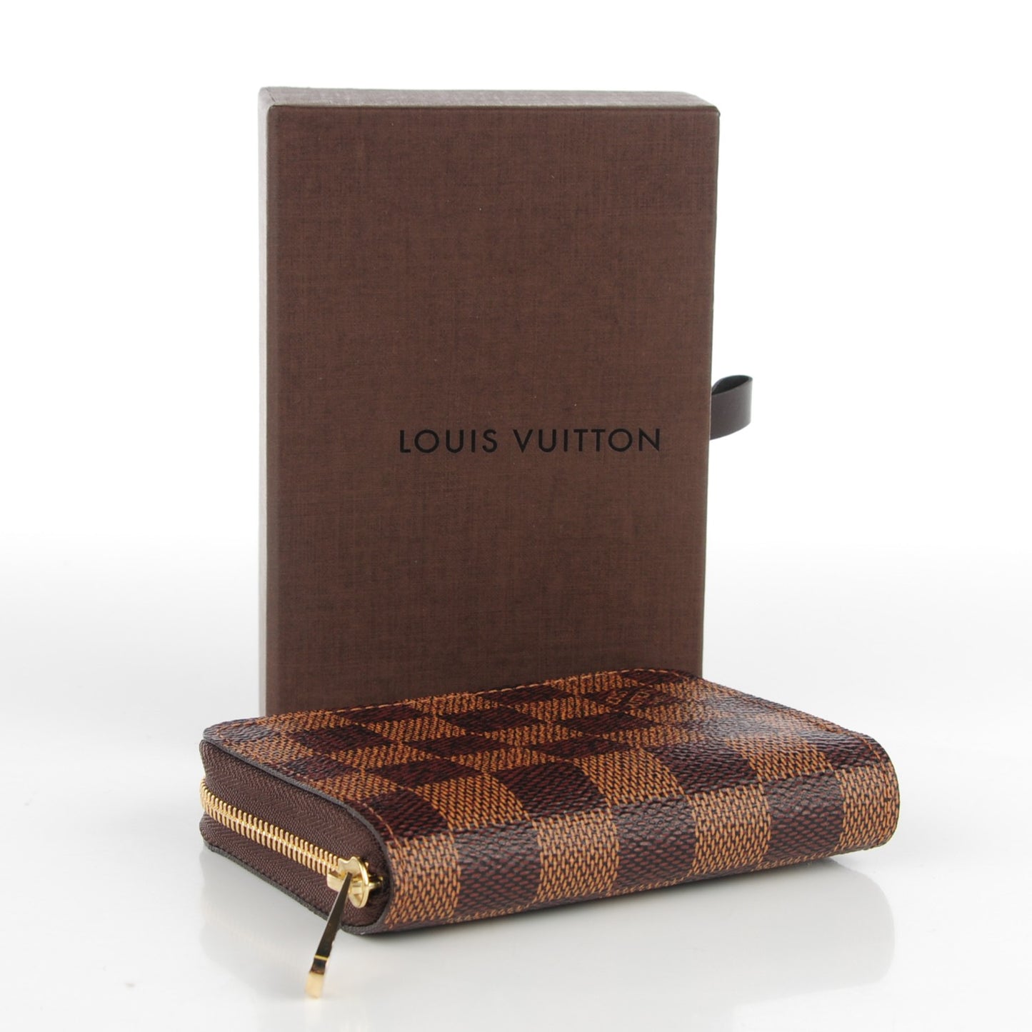 Damier Ebene Zippy Coin Purse