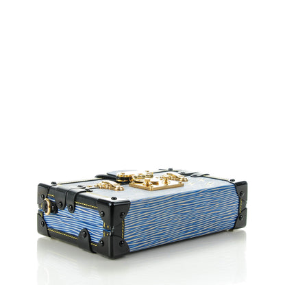 Louis Vuitton Epi Petite Malle Denim Light 4 of 7