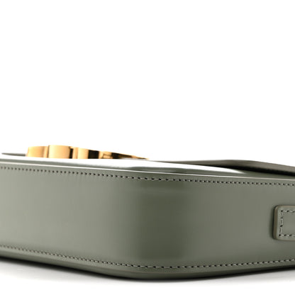 Celine Shiny Calfskin Triomphe Shoulder Bag Celadon 10 of 10