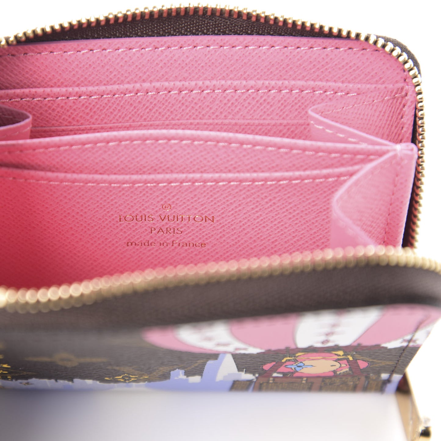 Monogram 2019 Christmas Animation Zippy Coin Purse