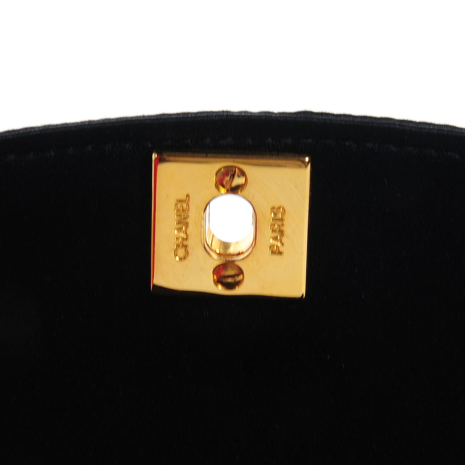 Chanel Quilted Satin Evening Flap Black 5 of 8
