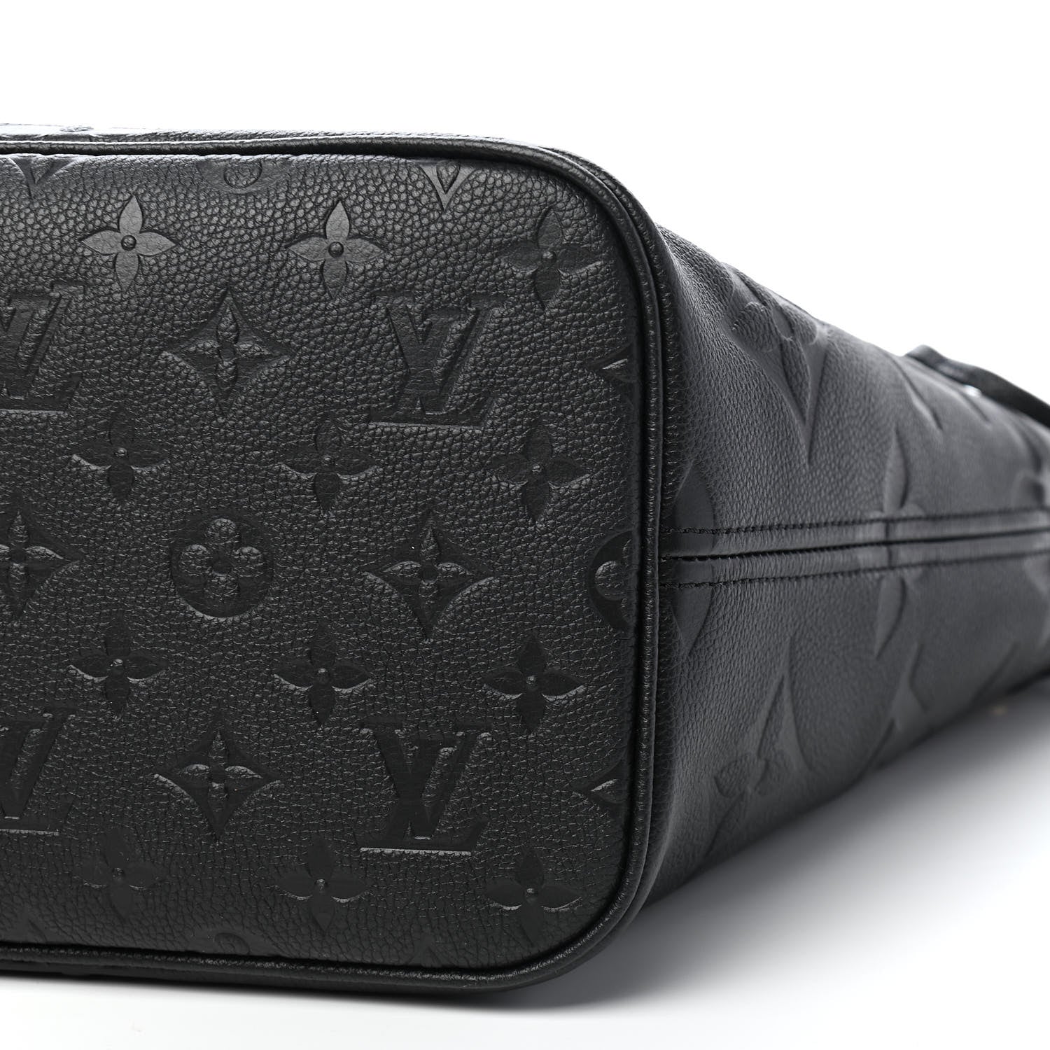 Louis Vuitton Empreinte Monogram Giant Neverfull MM Black 8 of 10