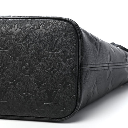 Louis Vuitton Empreinte Monogram Giant Neverfull MM Black 8 of 10