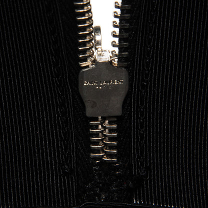 Saint Laurent Grain de Poudre Classic Museum Large Briefcase Black 8 of 9