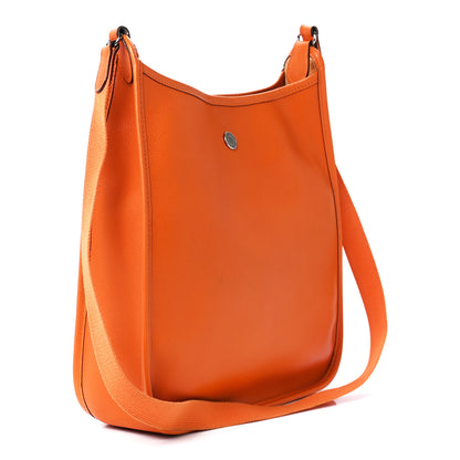 Hermes Courchevel Vespa PM Orange 3 of 11
