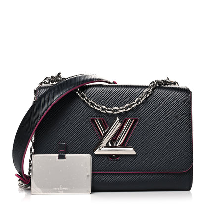 Louis Vuitton Epi Twist Shoulder Bag MM Black Pink 1 of 11