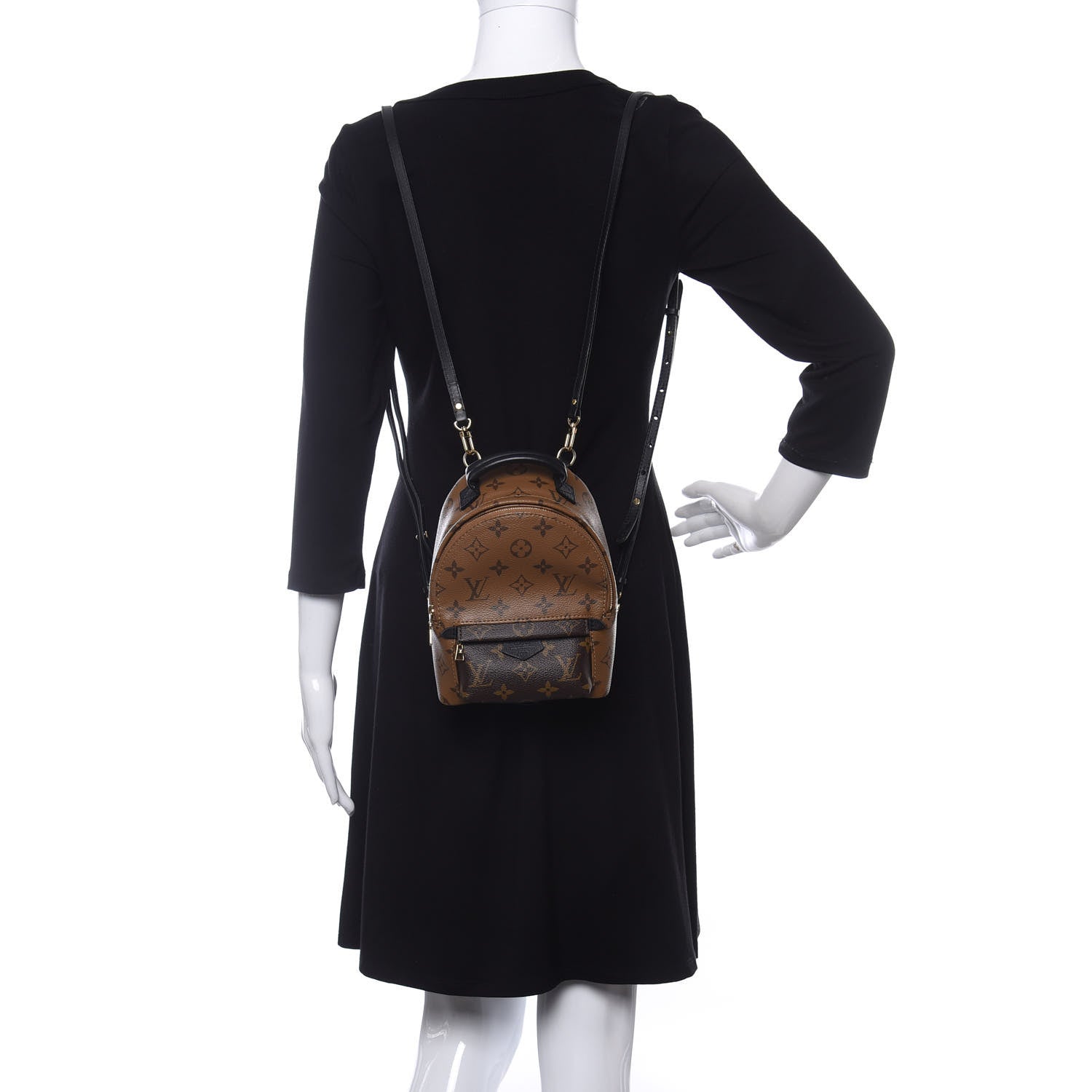 Louis Vuitton Reverse Monogram Palm Springs Backpack Mini 2 of 11