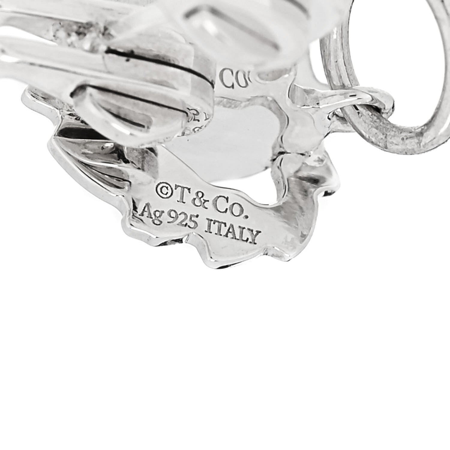 Tiffany Sterling Silver Save the Wild Lion Charm 4 of 5