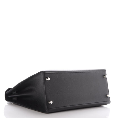 Hermes Epsom Kelly Sellier 28 Black 6 of 36