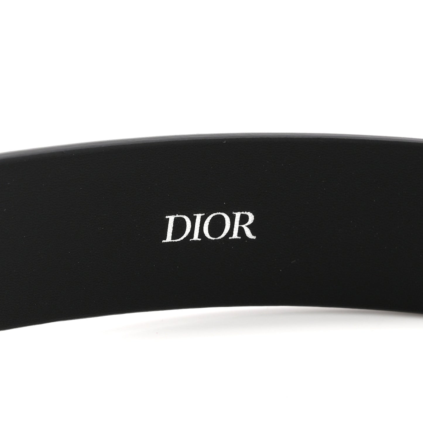 Calfskin Dior Homme 30mm Belt 85 34 Black