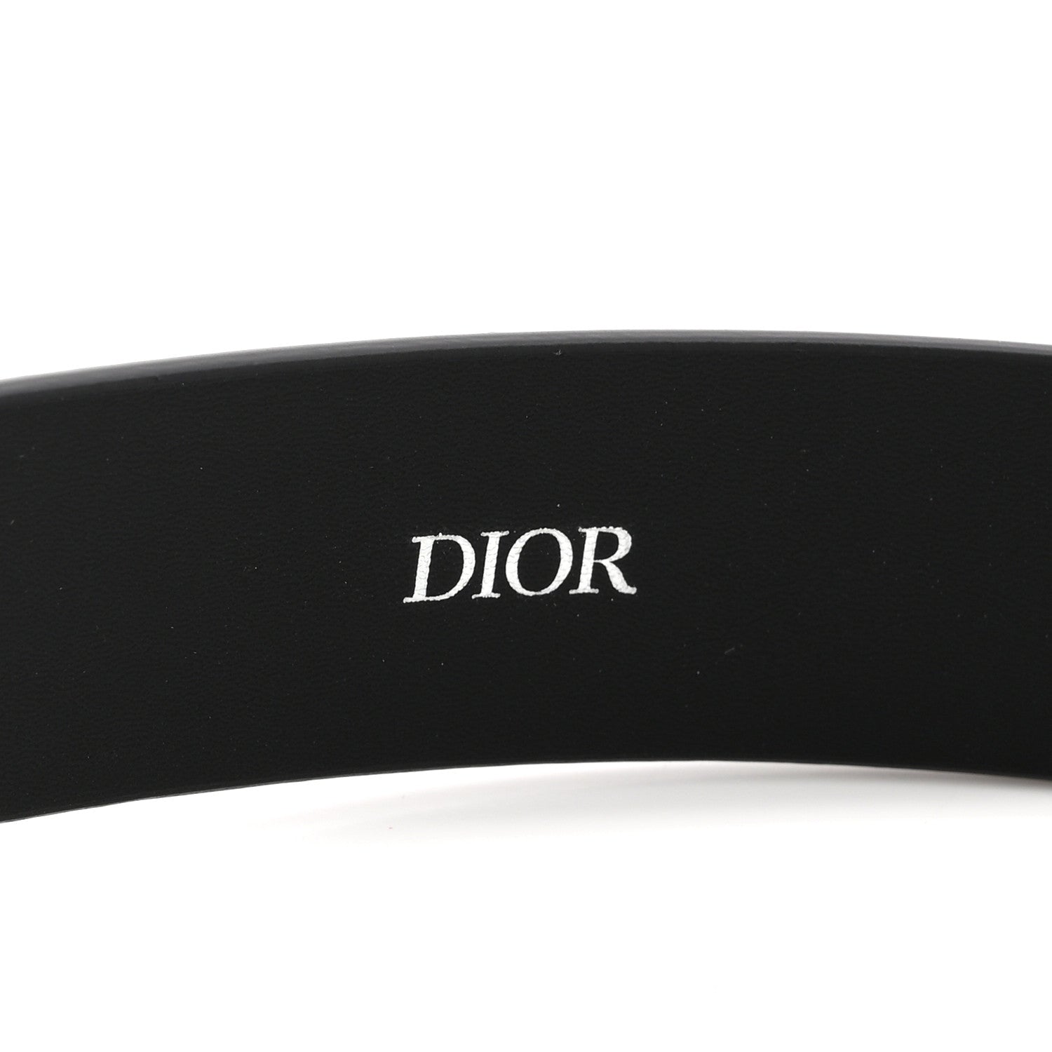 Christian Dior Calfskin Dior Homme 30mm Belt 85 34 Black 5 of 6