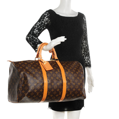 Louis Vuitton Monogram Keepall 50 2 of 7