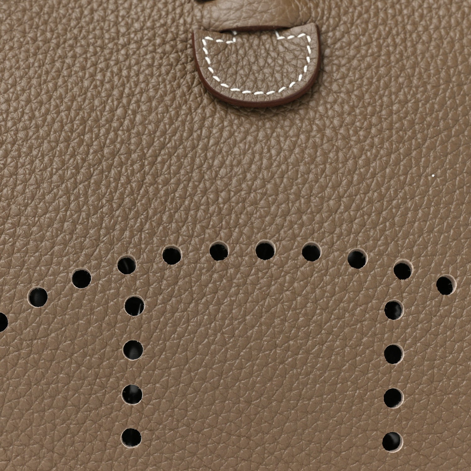 Hermes Taurillon Clemence Evelyne III PM Etoupe 7 of 10