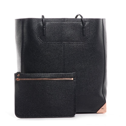 Alexander Wang Leather Prisma Skeletal Tote Black with Rose Gold Hardware 4 of 8