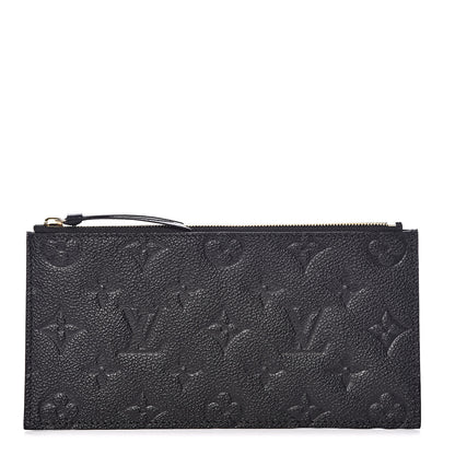 Louis Vuitton Empreinte Felicie Chain Wallet Zippered Insert Black 1 of 7