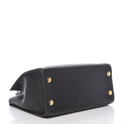 Louis Vuitton Taurillon City Steamer MM Black 4 of 11