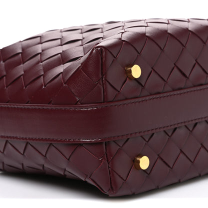 Bottega Veneta Calfskin Nappa Intrecciato Mini Wallace Barolo 9 of 10
