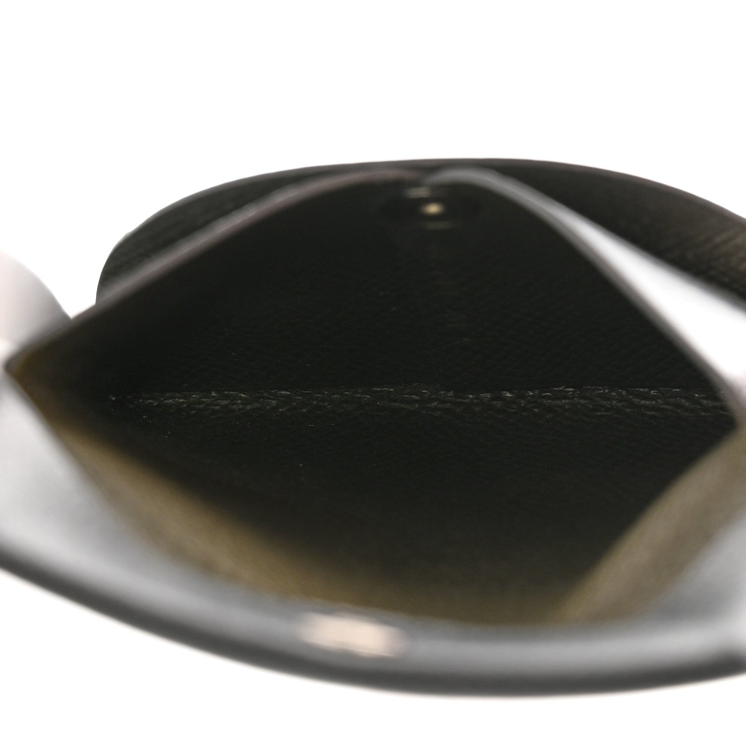 Hermes Epsom Verso Bastia Coin Purse Black Vert De Gris 6 of 7