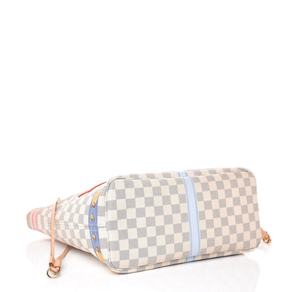 Louis Vuitton Damier Azur Summer Trunks Neo Neverfull MM 5 of 9