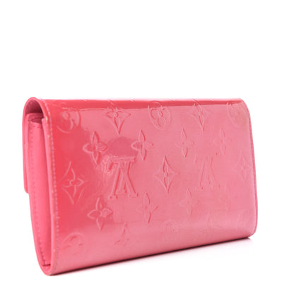 Louis Vuitton Vernis Sarah Wallet Framboise 3 of 10