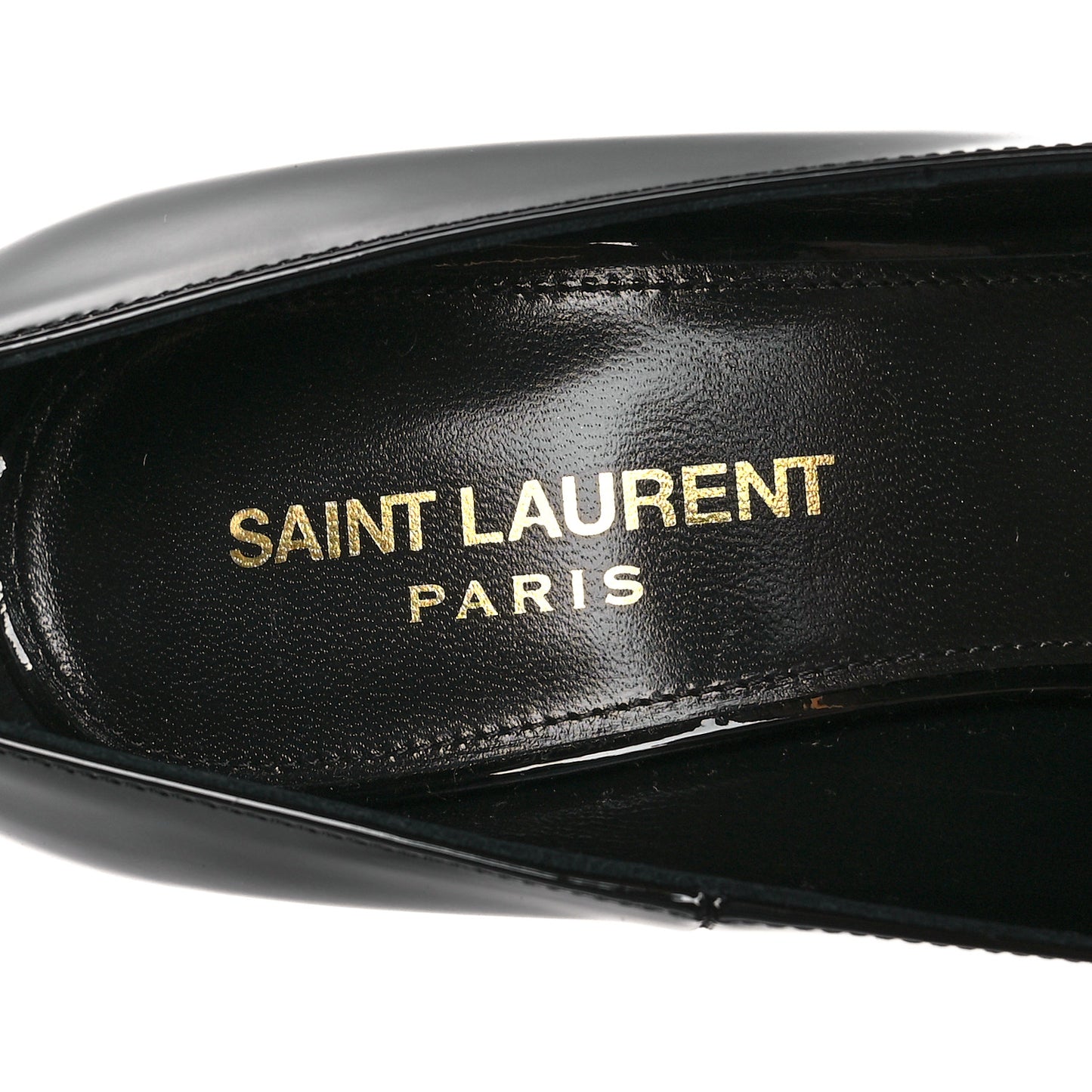 Patent Opyum 110 Pumps 36.5 Black Gold
