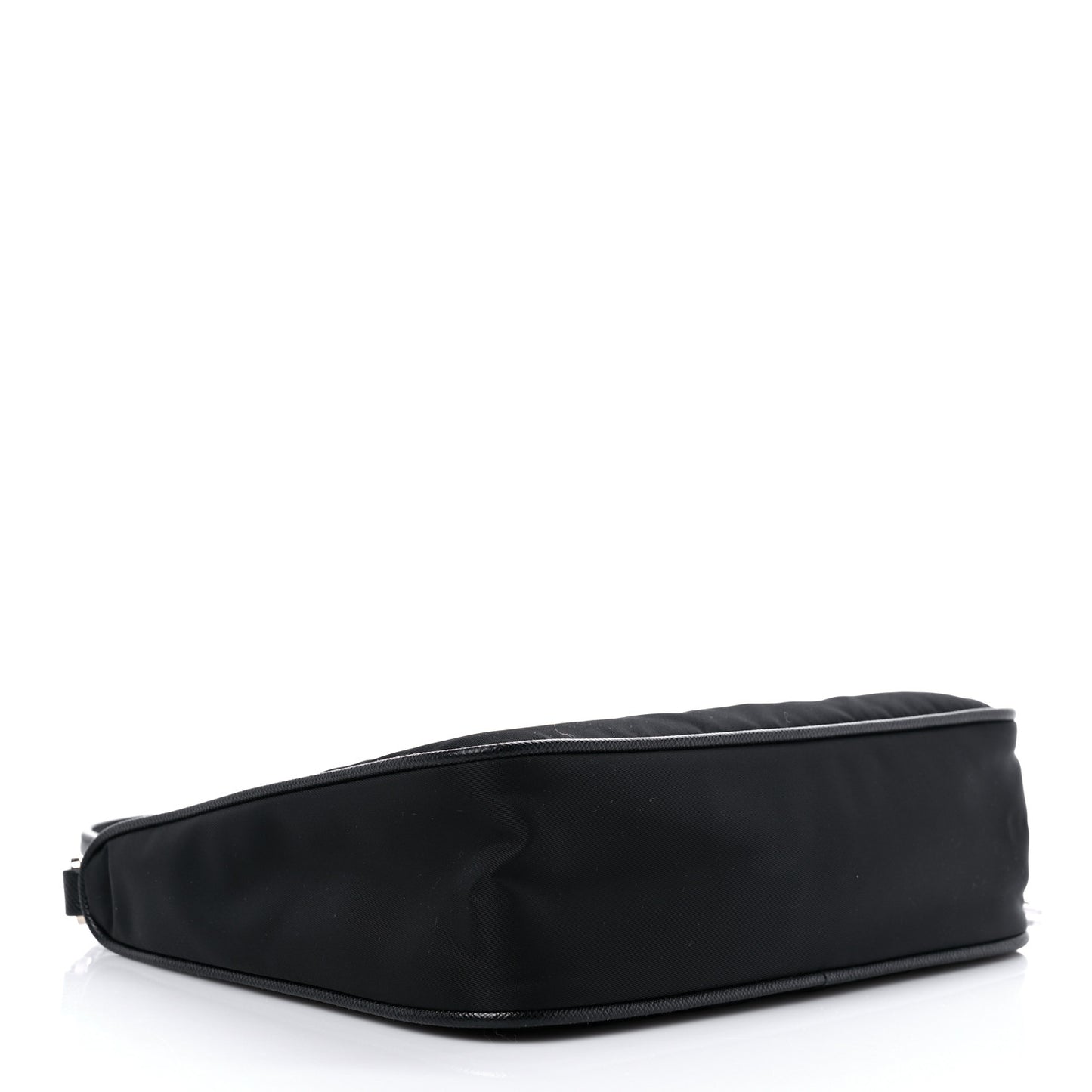 Tessuto Nylon Saffiano Mini Re-Edition 2005 Bag Black