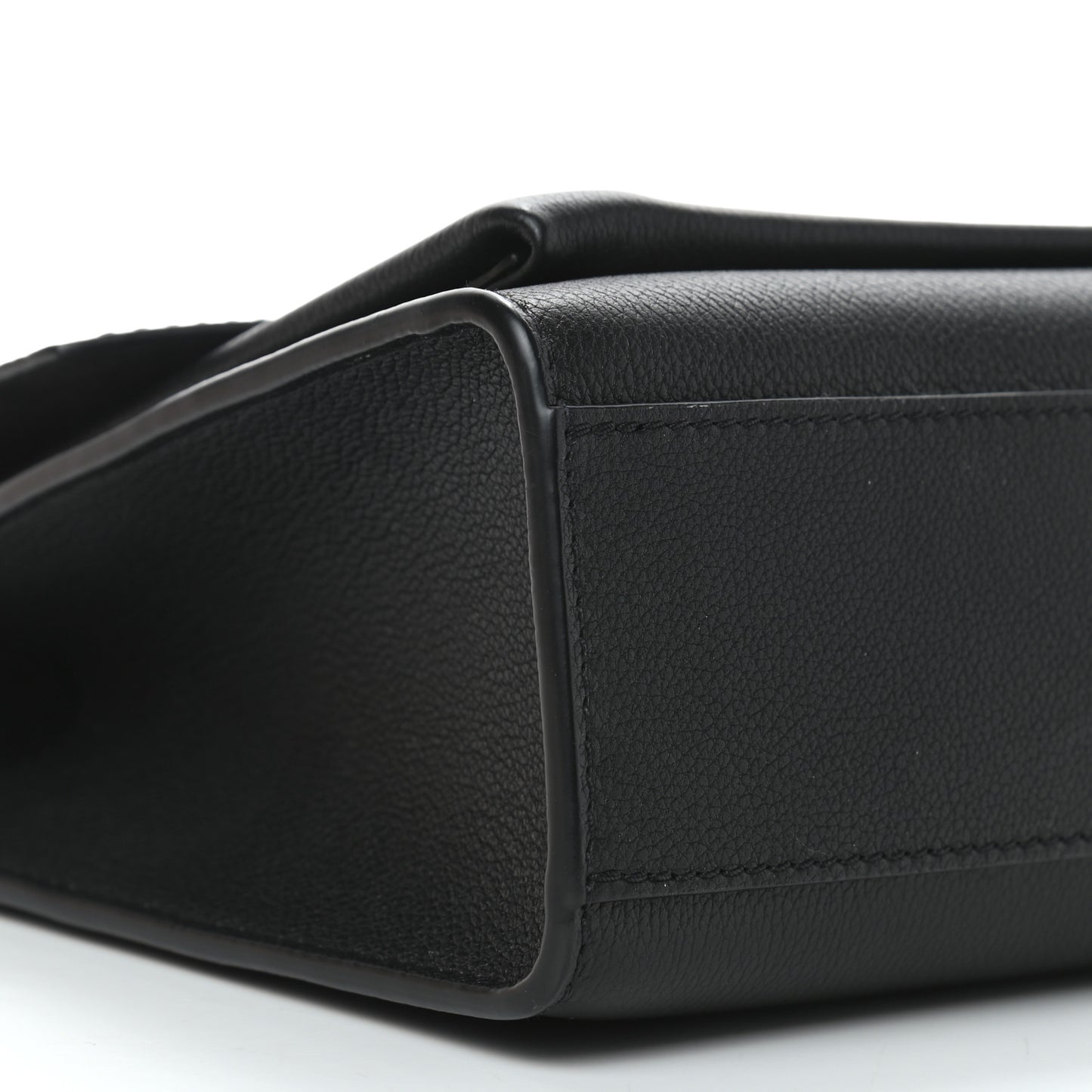 Soft Calfskin My Lockme Chain Bag BB Black